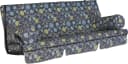 Angerer Freizeitmöbel Bankauflage Trend Grau Blau Baumwolle Polyester Bild 4