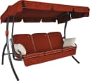 Angerer Hollywoodschaukel Comfort Style Orange Terracotta Polyacryl Bild 2