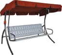 Angerer Hollywoodschaukel Comfort Style Orange Terracotta Polyacryl Bild 3