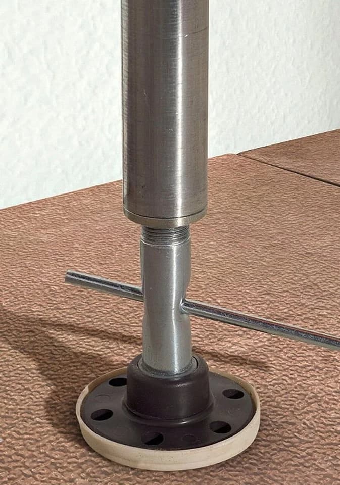 Angerer Freizeitmöbel Klemmmarkise Grau Gestreift Bohrlös - Bild 3