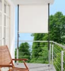 Klemm-Senkrechtmarkise Beige 150x275 cm Polyacryl Angerer Freizeitmöbel Bild 2
