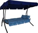 Angerer Hollywoodschaukel Santorin Topseller Blau 3er Bild 1