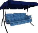 Angerer Hollywoodschaukel Santorin Topseller Blau 3er Bild 2