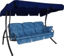 Angerer Hollywoodschaukel Santorin Topseller Blau 3er Bild 3