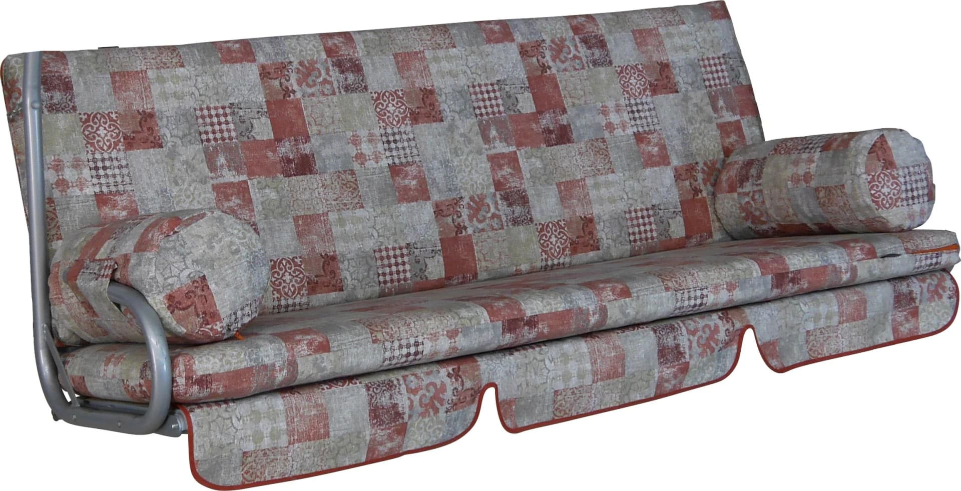 ANGERER Polsterauflage Hollywoodschaukel Trend Basra Terracotta Grau
