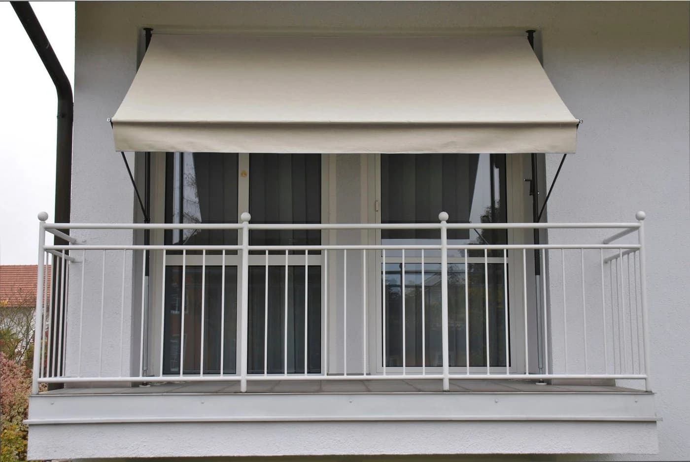 Klemmmarkise Style Beige Polyacryl Angerer Freizeitmöbel