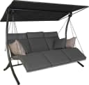 Angerer Hollywoodschaukel Luxus Smart stone Grau 3-Sitzer Bild 1