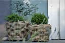 jankurtz Blumenkasten Palau Naturrattan Ø 57 cm mit Innentopf Bild 5