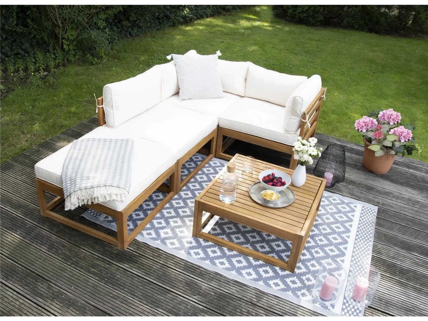 bellavista - Home & Garden® Dining-Set »Karmoy« 5-teilig - Bild 3