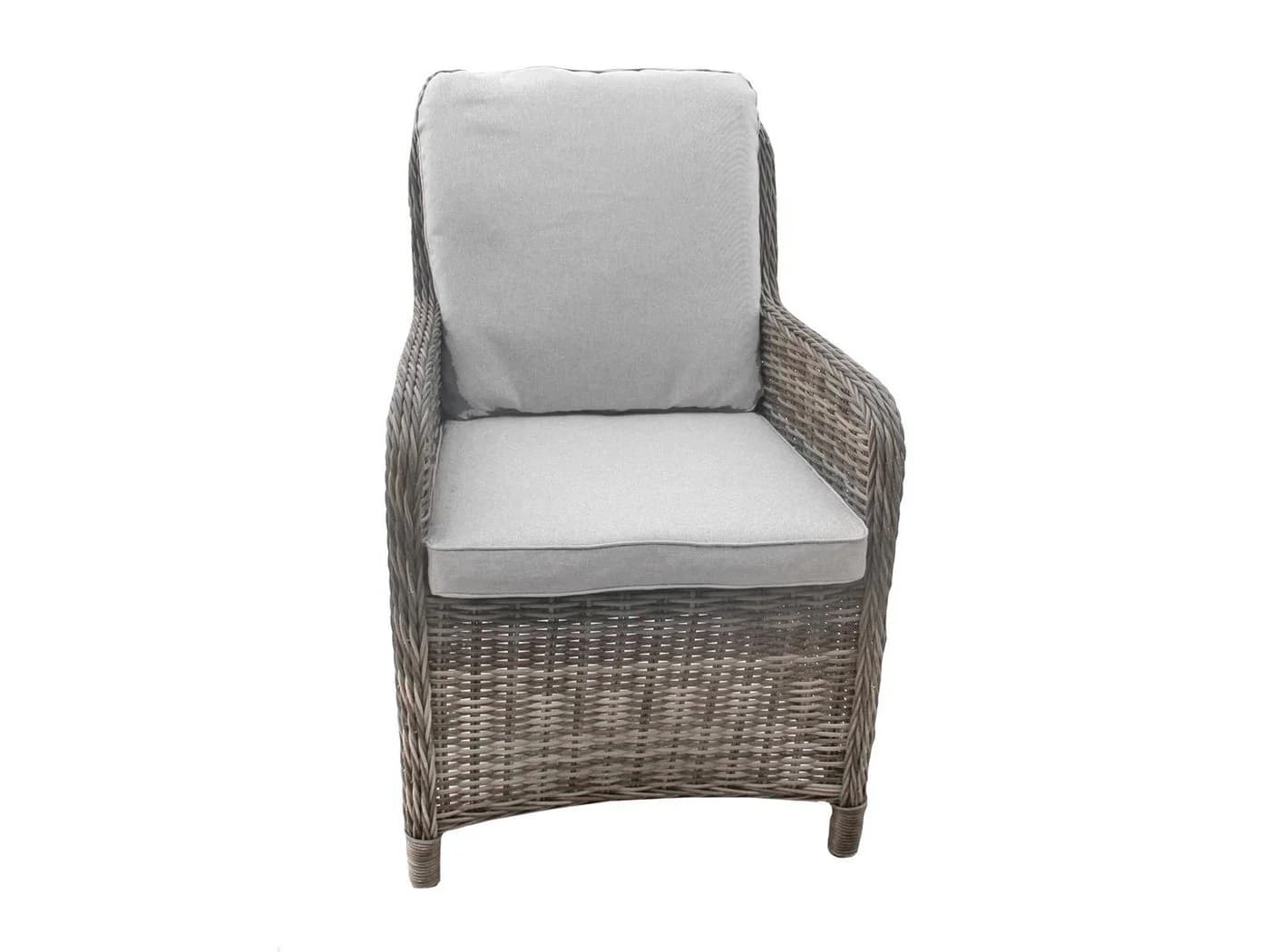 Bellavista Dining Set Ria 4-tlg. Grau Meliert Polyrattan - Bild 2