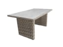 Bellavista Dining Set Ria 4-tlg. Grau Meliert Polyrattan Bild 5