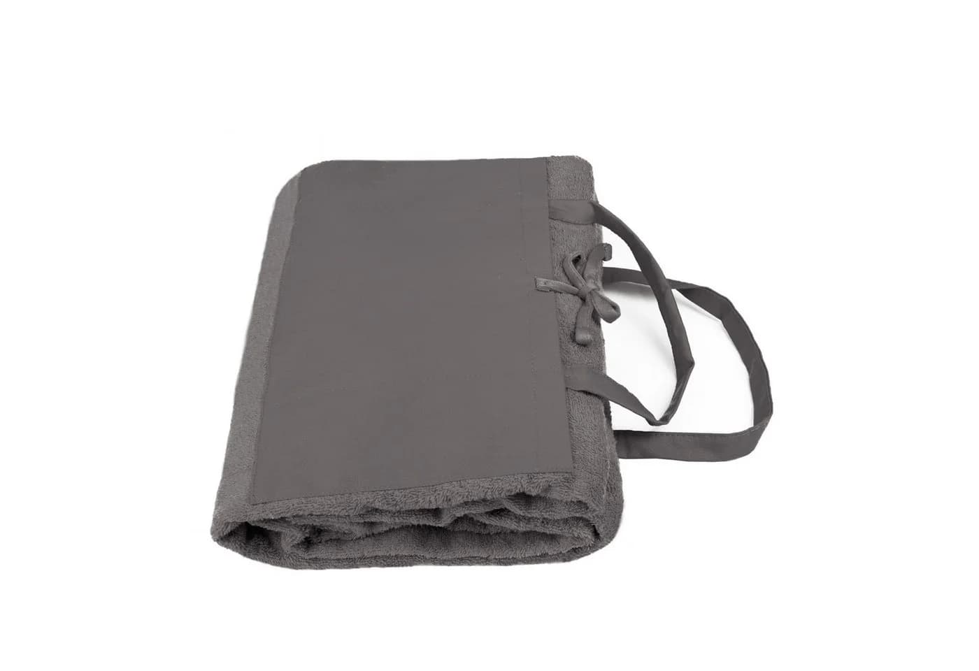 Delindo Lifestyle Liegenauflage MIAMI Anthrazit mit Kissen und Tasche - Bild 3