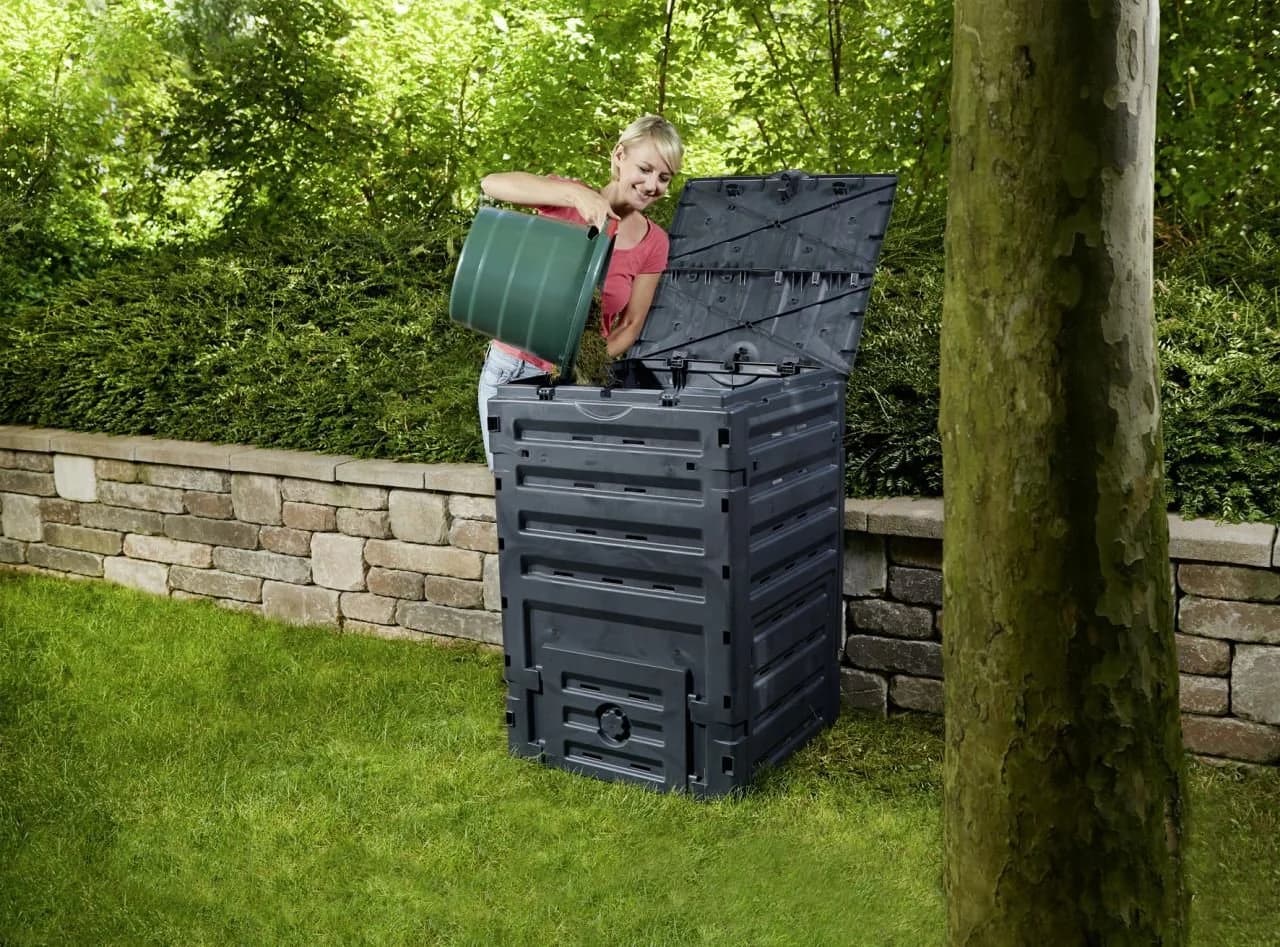Garantia Komposter Eco Master 450 l Schwarz - Bild 4