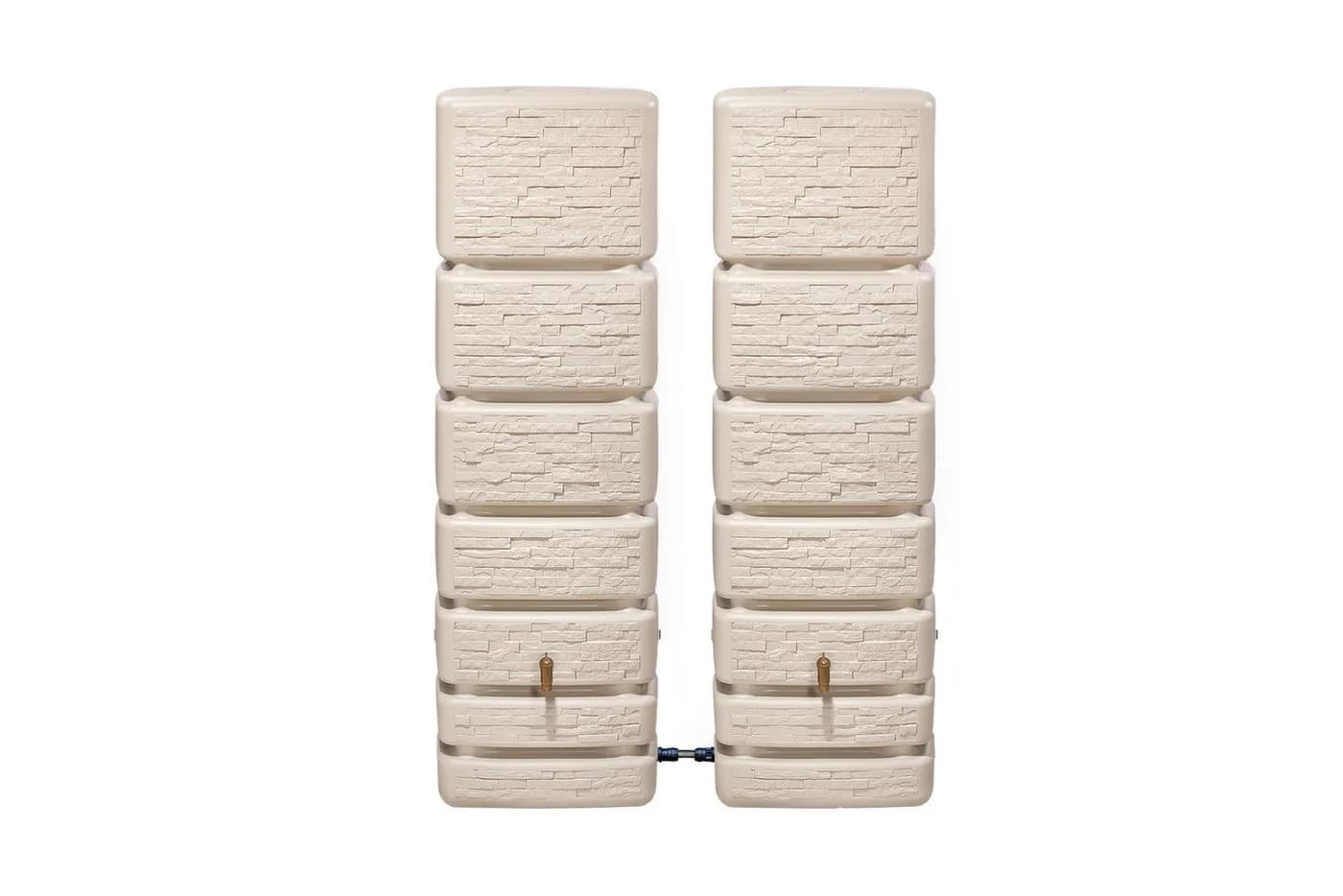 4rain Regentonne 700 L sandbeige