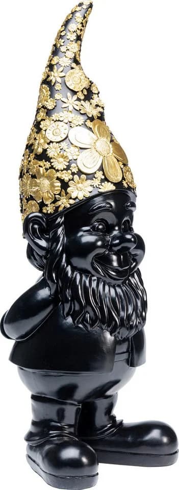 KARE DESIGN Dekofigur Zwerg Meditation Gold Polyresin