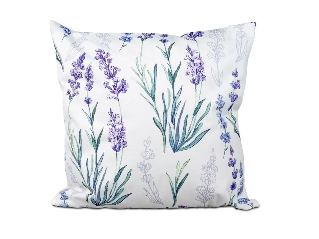 formano Dekokissen Sommerzeit Weiß Lavendel Motiv Outdoor - Bild 2