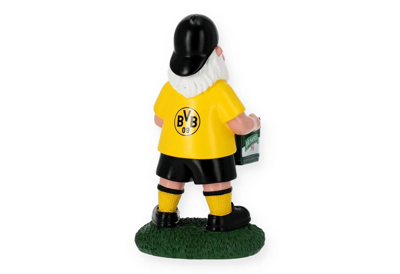 BVB Gartenzwerg Bierkasten Schwarz-Gelb Polyresin
