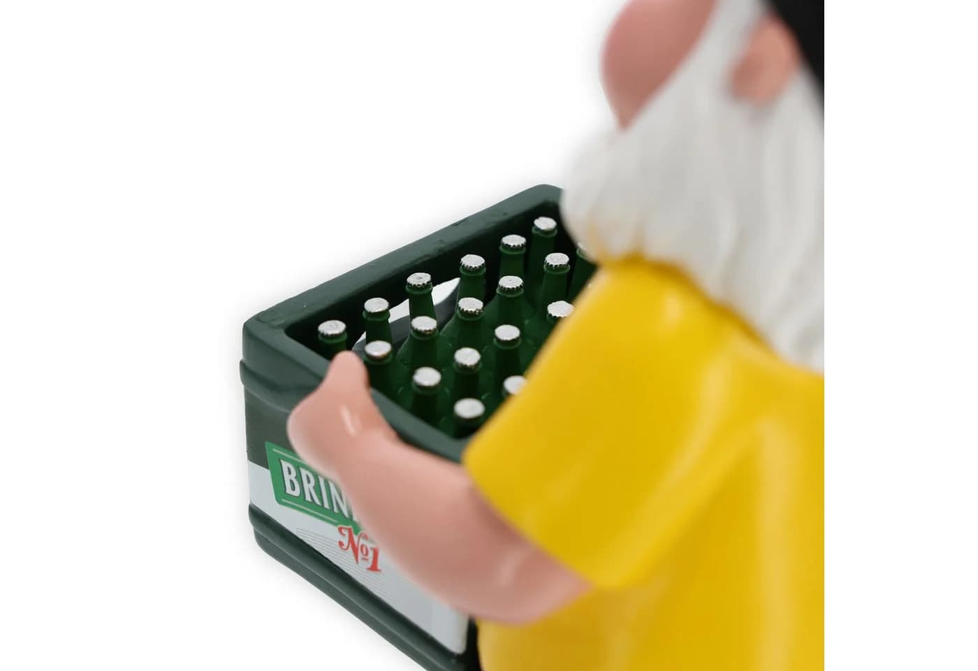 BVB Gartenzwerg Bierkasten Schwarz-Gelb Polyresin - Bild 5