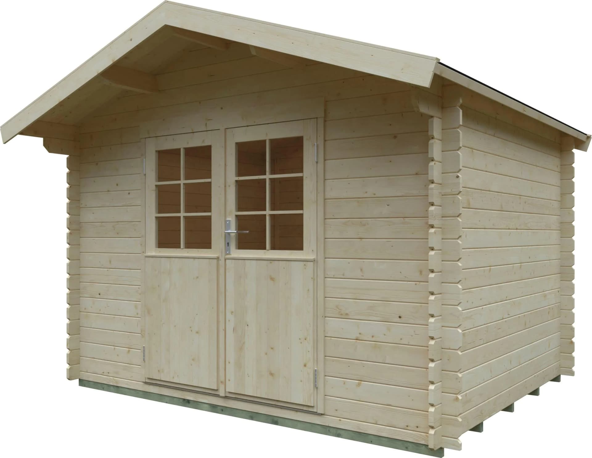 Gartenhaus KIEHN-HOLZ "Calviusberg" Naturbelassen Fichte