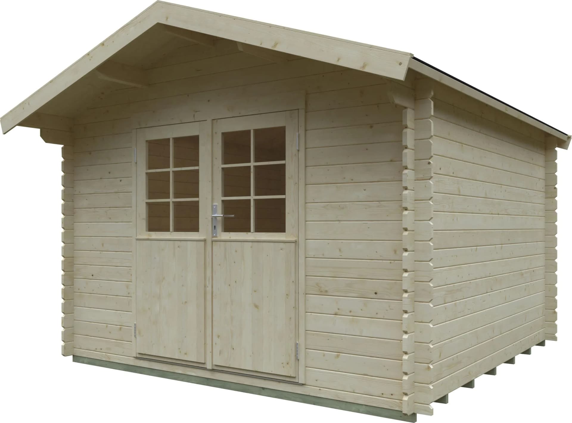 Kiehn-Holz Gartenhaus Gangolfsberg Naturbelassenes Fichtenholz