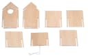 AVANTGARDE Vogelhaus, Set 12 Schichtholz Bild 1