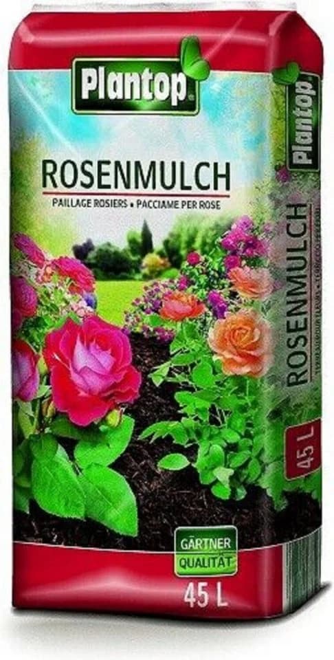 Plantop Rindenmulch Rosenmulch 45l