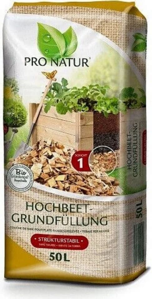 Pro Natur Hochbeet-Grundfüllung 50l Bio Nadelholz