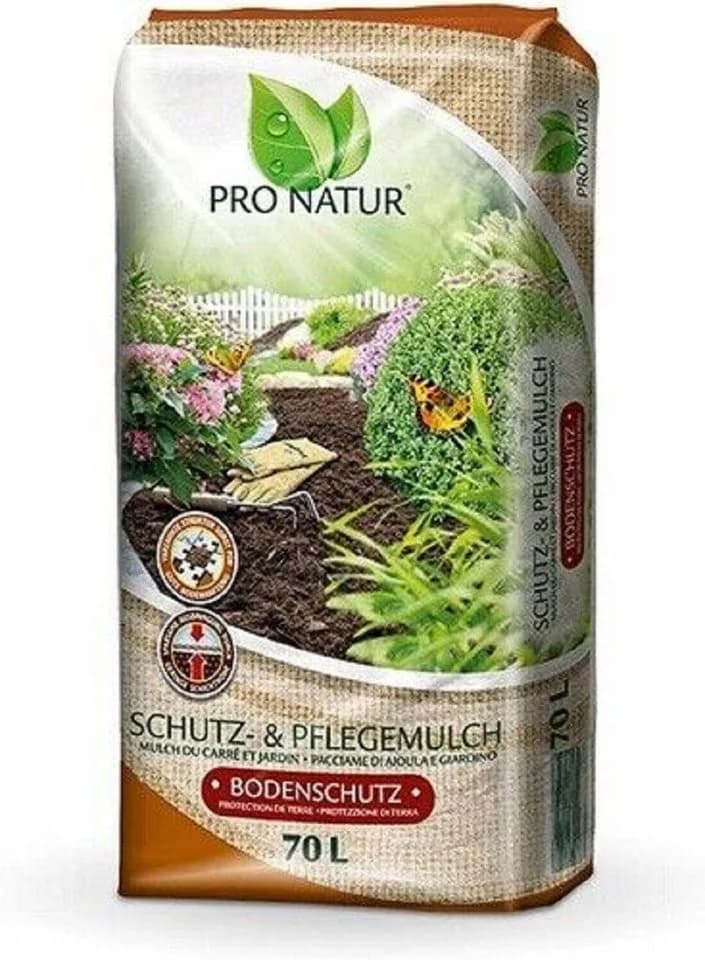 Pro Natur Rindenmulch Schutz- und Pflegemulch 70l