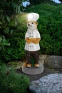 IC Gardenstyle LED Dekofigur Erdmännchen Solar Kunststein Bild 1