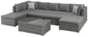 Gartenlounge-Set KONIFERA "New York" Polyrattan 10 Personen Bild 1