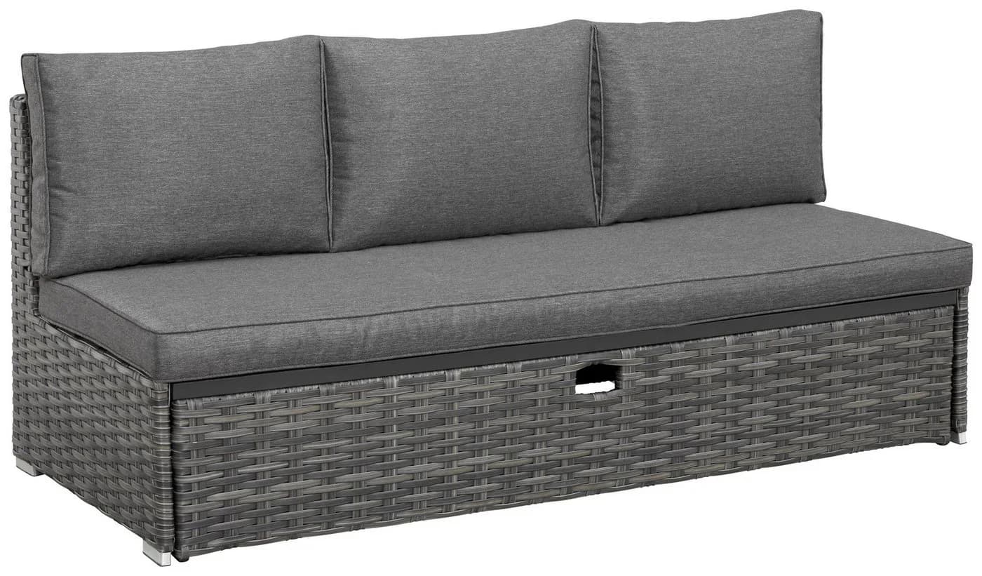 Gartenlounge-Set KONIFERA "New York" Polyrattan 10 Personen - Bild 5
