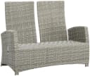 Moderne Garten-Essgruppe aus Polyrattan und Aluminium Bild 5