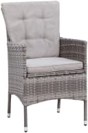 KONIFERA Garten-Essgruppe Parla 21-tlg. Brau Grau Polyrattan Bild 5