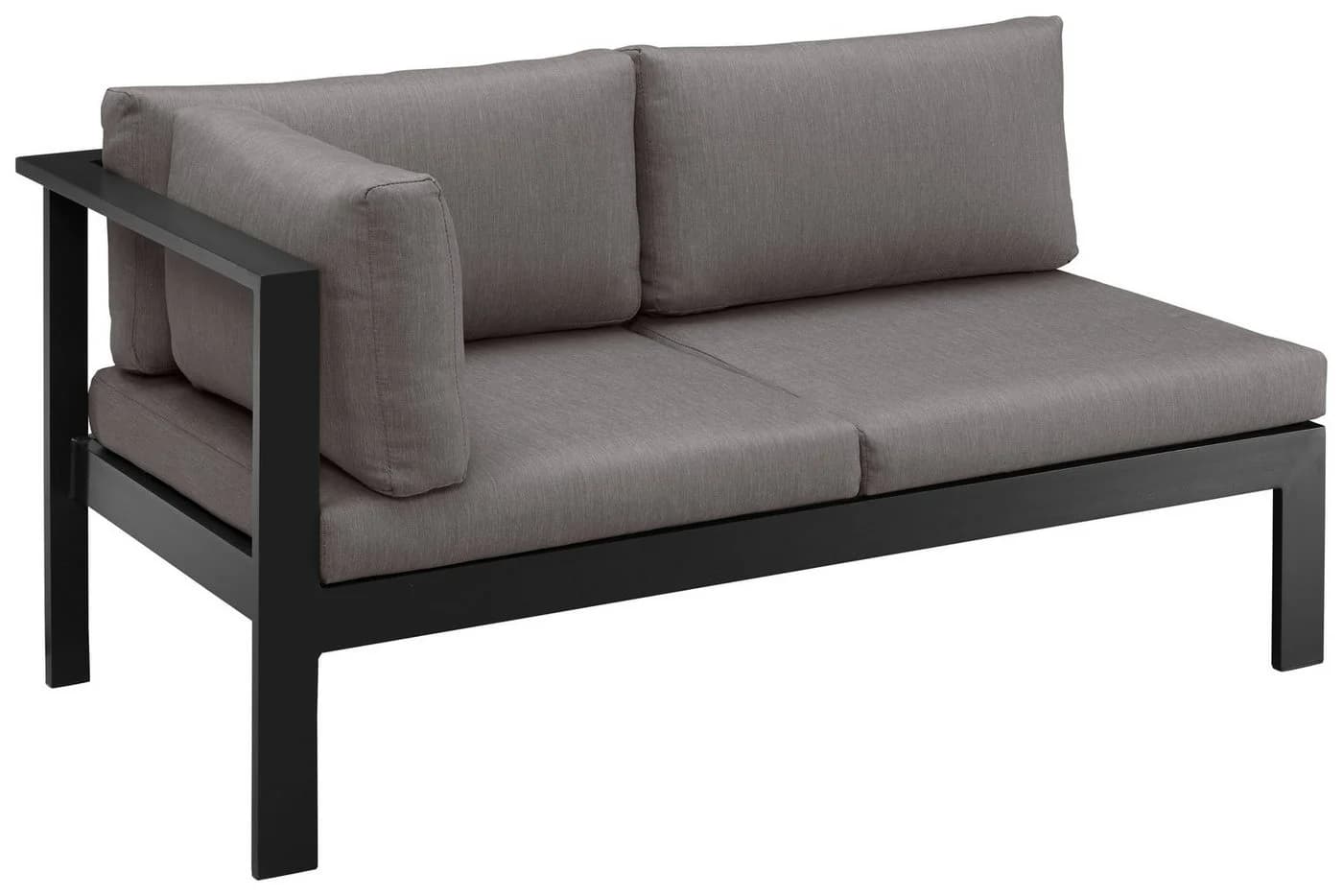 KONIFERA Gartenlounge-Set Dubai Anthrazit Aluminium 5-tlg. - Bild 5