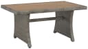 KONIFERA Gartenlounge-Set Siros 12-tlg. Polyrattan Braun/Beige Bild 4