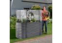 KONIFERA 2-in-1 Hoch- und Anzuchtbeet Schwarz PE & Stahl Bild 2