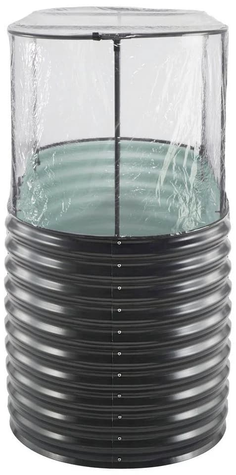 KONIFERA 2-in-1 Hoch- und Anzuchtbeet Schwarz PE & Stahl - Bild 4