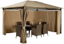KONIFERA Pavillonseitenteil Elba sandbeige Polyester Bild 3