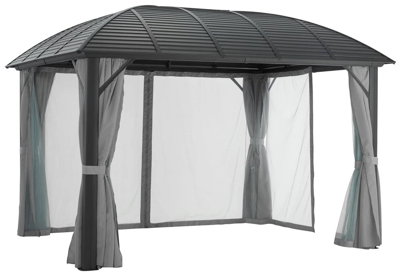 KONIFERA Pavillon Málaga mit 4 Seitenteilen und Moskitonetzen - Bild 3