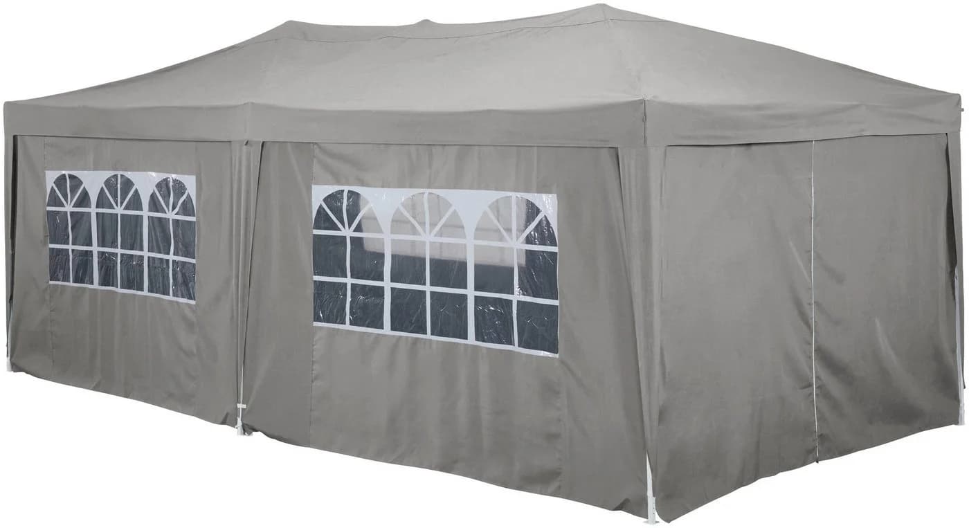 KONIFERA Faltpavillon mit 6 Seitenteilen, BxT: 300x600 cm - Bild 3