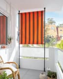 KONIFERA Senkrechtmarkise Marbella Vista Orange-Braun Teleskop Bild 2