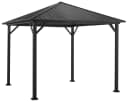Pavillon Konifera Samos Grau Stahlgestell Bild 1