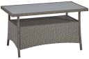 Konifera Gartenlounge-Set Vigo Grau Poly Rattan mit verstellbarer Lehne Bild 3