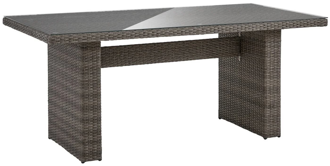 KONIFERA Garten-Essgruppe Casablanca 7-tlg. Grau/Braun mit Auflagen - Bild 3