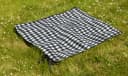 Picknickdecke mit Fahrrad-Clips 120x135cm Polyester wasserabweisend Bild 2