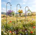Denk Gartenstecker 3er Set Laternenstab Schwarz Bild 1