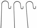 Denk Gartenstecker 3er Set Laternenstab Schwarz Bild 2