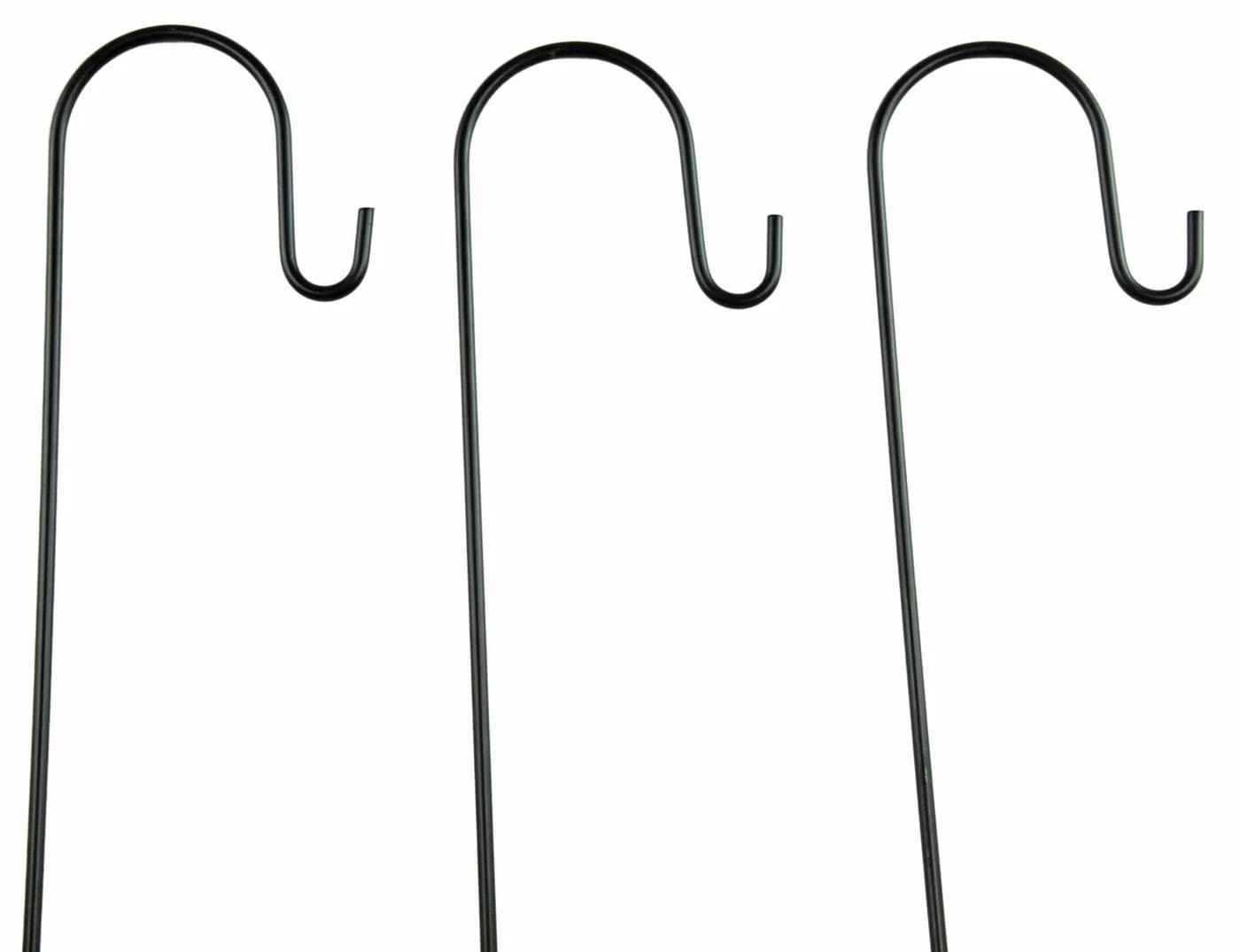 Denk Gartenstecker 3er Set Laternenstab Schwarz - Bild 2