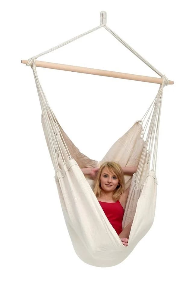 Amazonas Hängesessel Brasil KingSize Beige Handgefertigt - Bild 2
