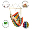 AMAZONAS Hängesessel Brasil KingSize Bunt Recycelt Bild 1